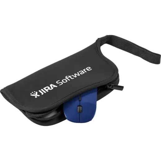 Omega Mouse Pad & Wireless Mouse Blue